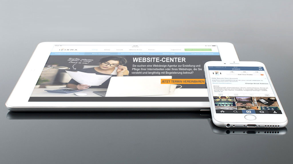 Website im responsiven Design